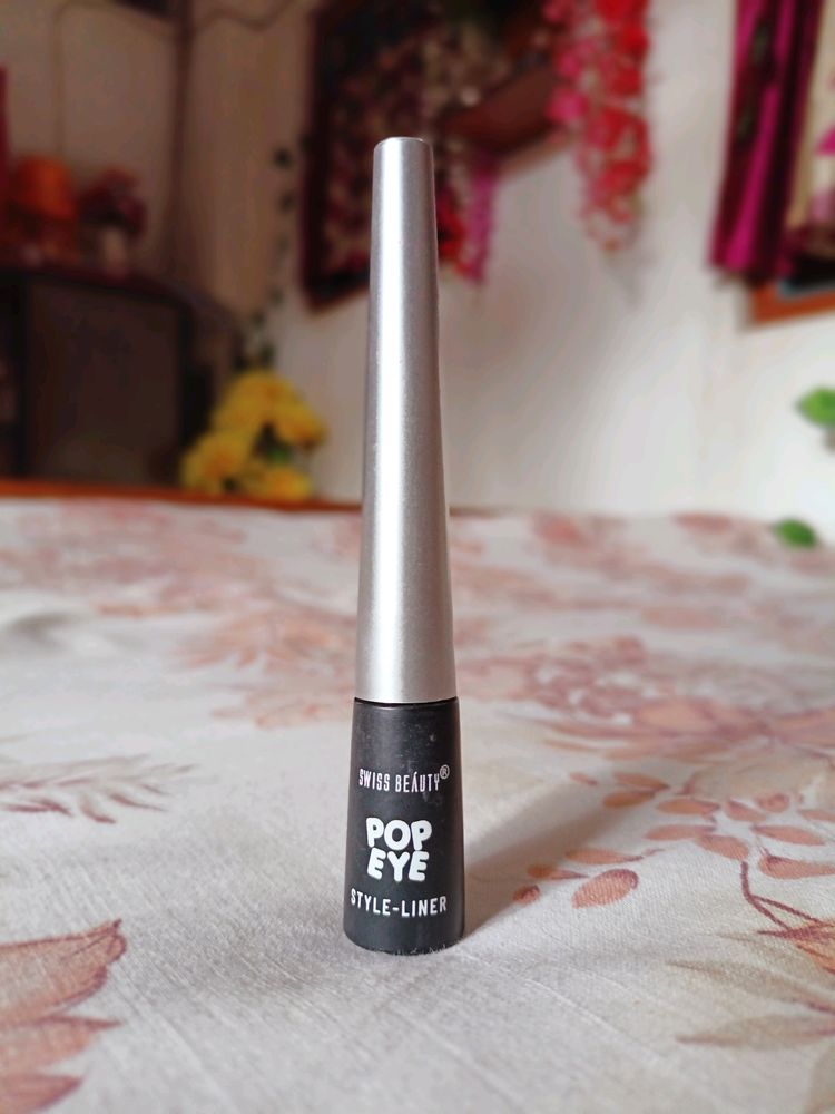 Swiss Beauty Pop Eye Liner Shade - Onxy Black