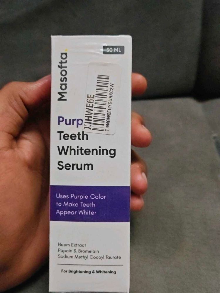 Masofta Purple Teeth Whitening Serum