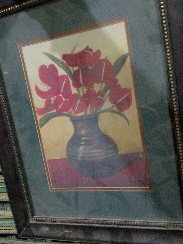 Framed Floral Print