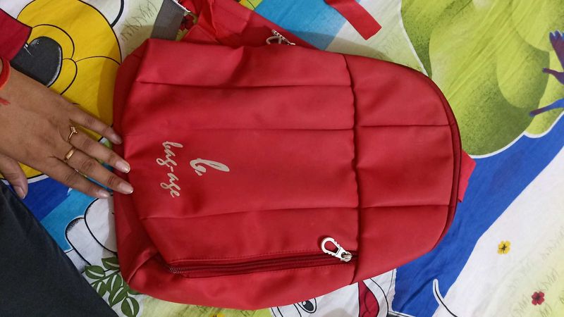 Red Bagpack