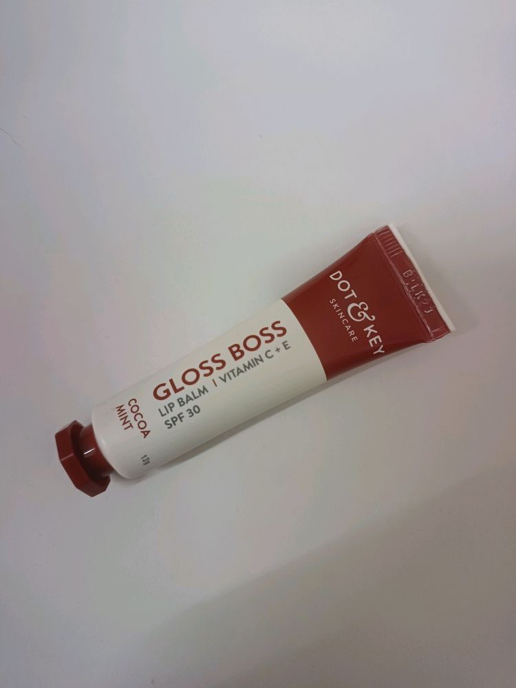 Cocoa Mint Lip Balm With SPF 30 By Dot And Key