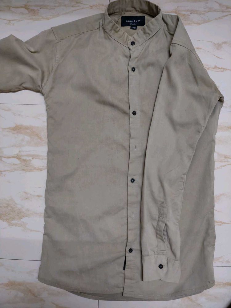 Stylish Band Collar man Shirt