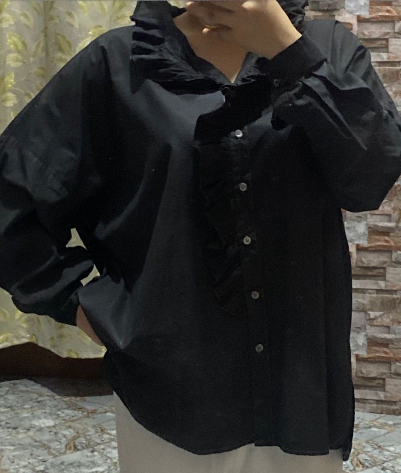 Zara Black Shirt