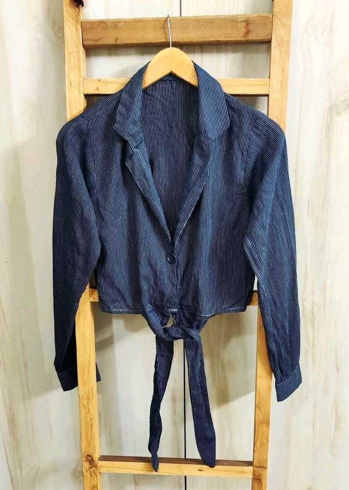 Grey Lining Cotton Top Size-32