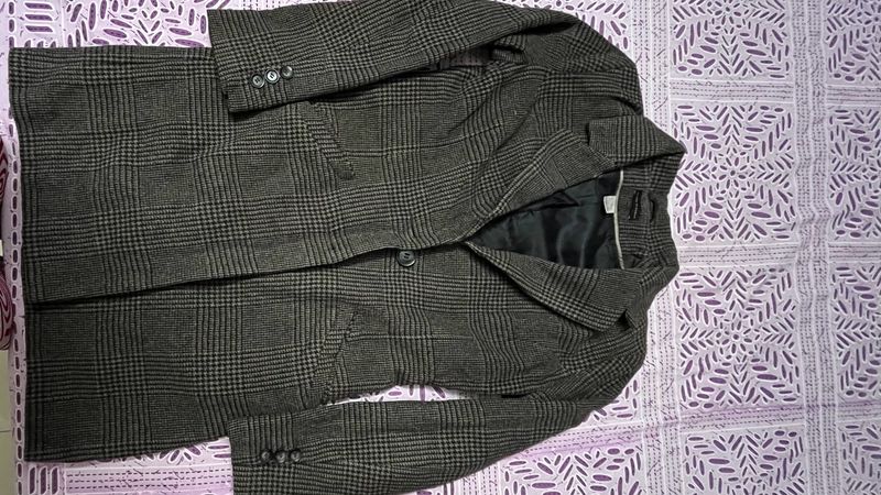 Grey check Blazer