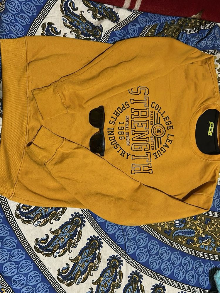 Mustard College League Sweatshirt