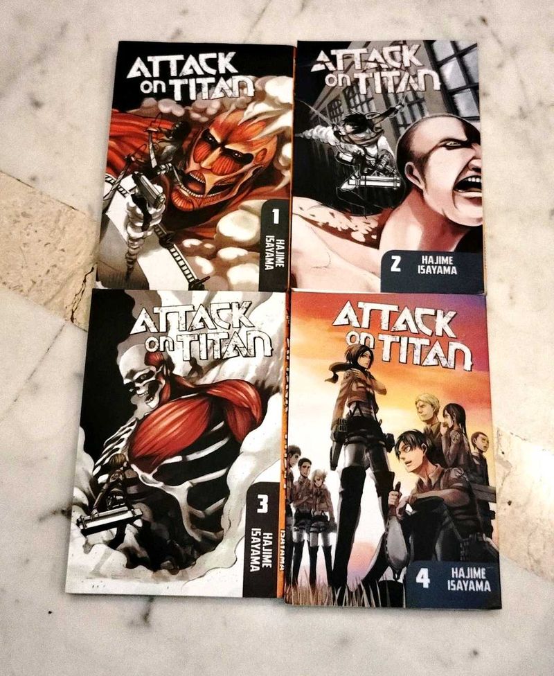 Attack On Titan Manga Set