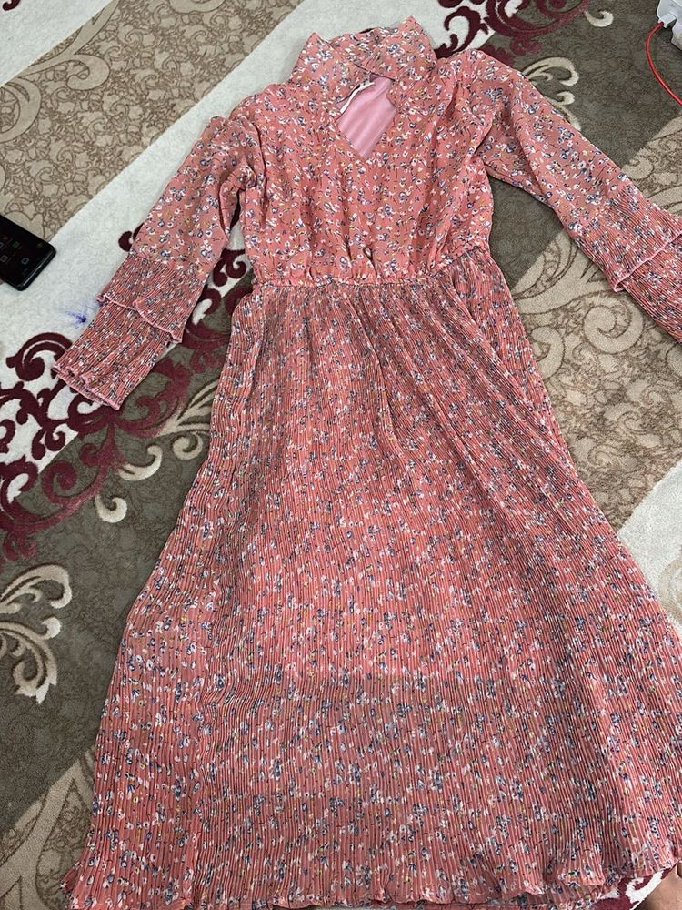 Floral Print Midi Dress