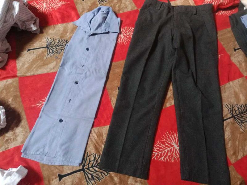 Blue Casual Shirt with pant