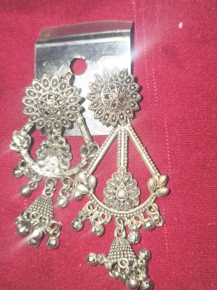Silver Dangle Earrings