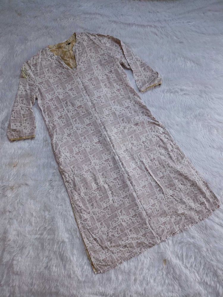 Back Print Kurti