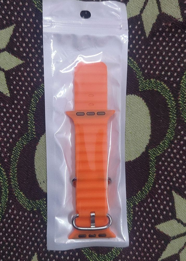 Smart Watch Starp Orange Colour