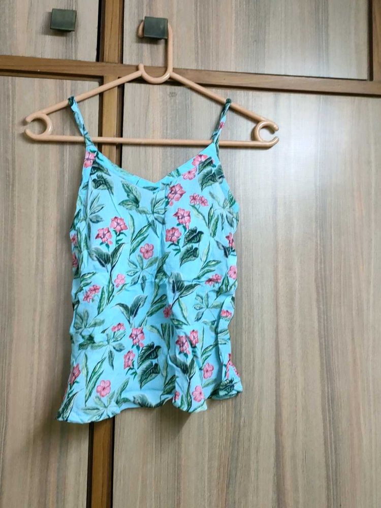 Summer Floral Cami Top