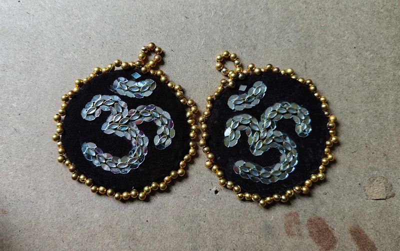 Handmade Om Symbol Wall Hanging