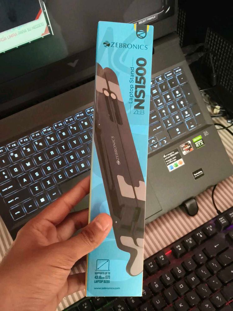 Zebronics gaming laptop stand