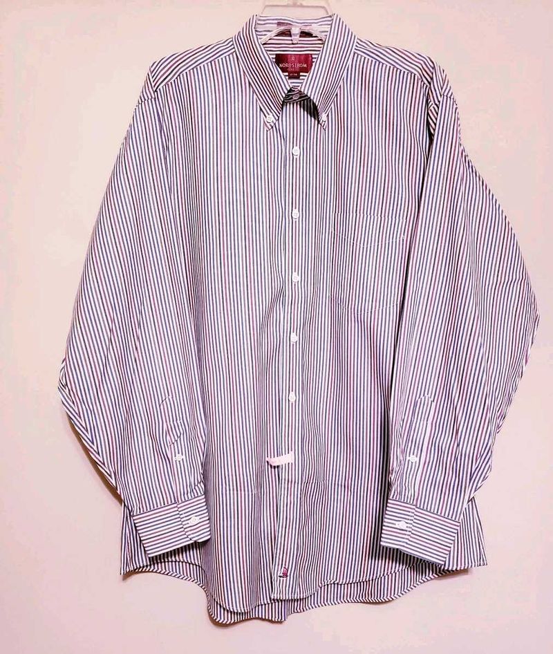 Nordstorm shirts Striped Button-Down Shirt