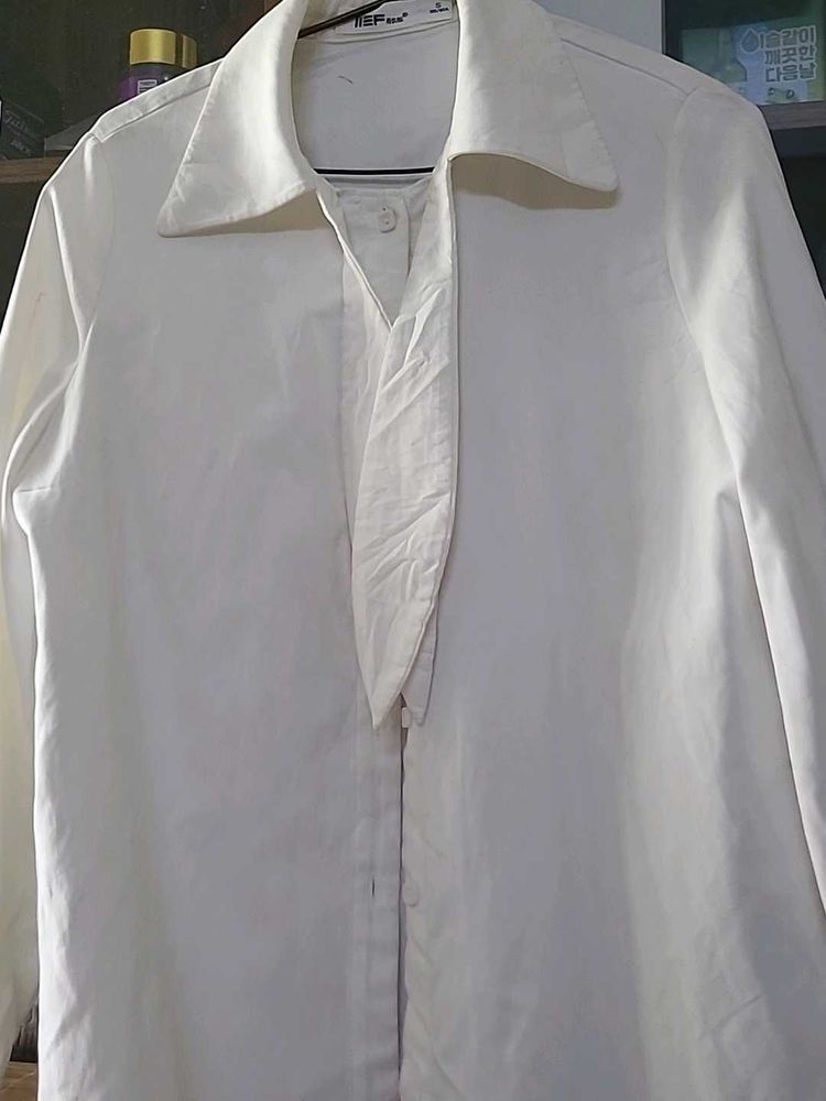IEP White Collared Shirt