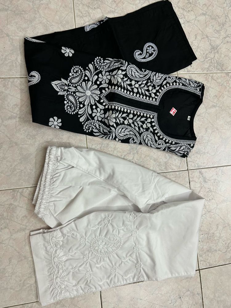 Lucknowi Kurti With Pant