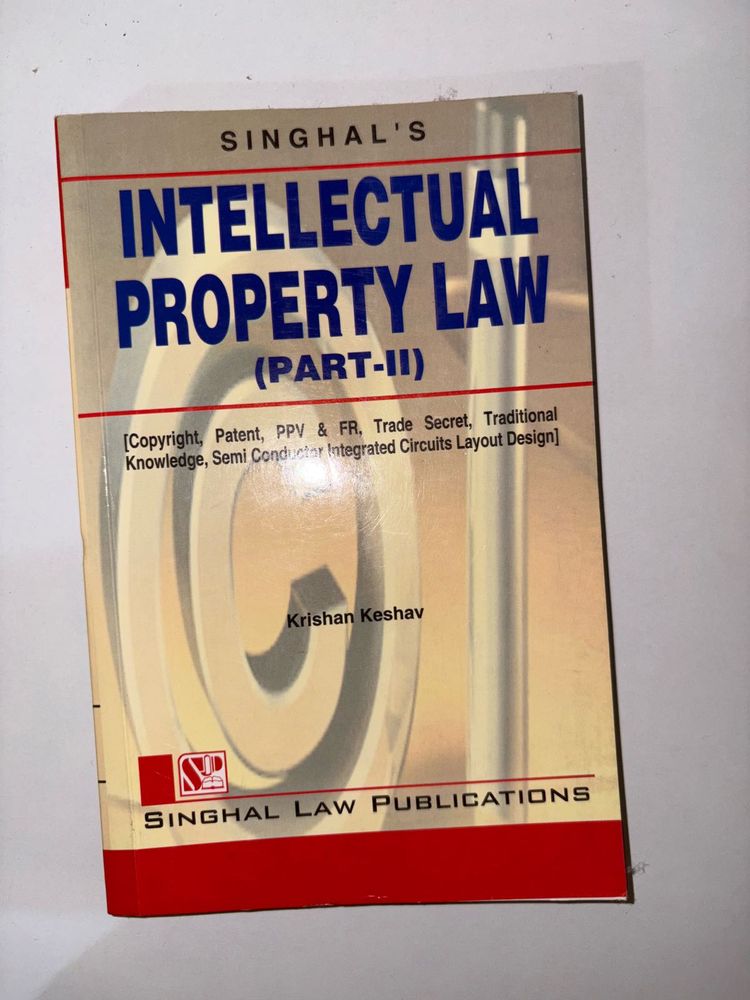 Intellectual Property Law (Part-II)