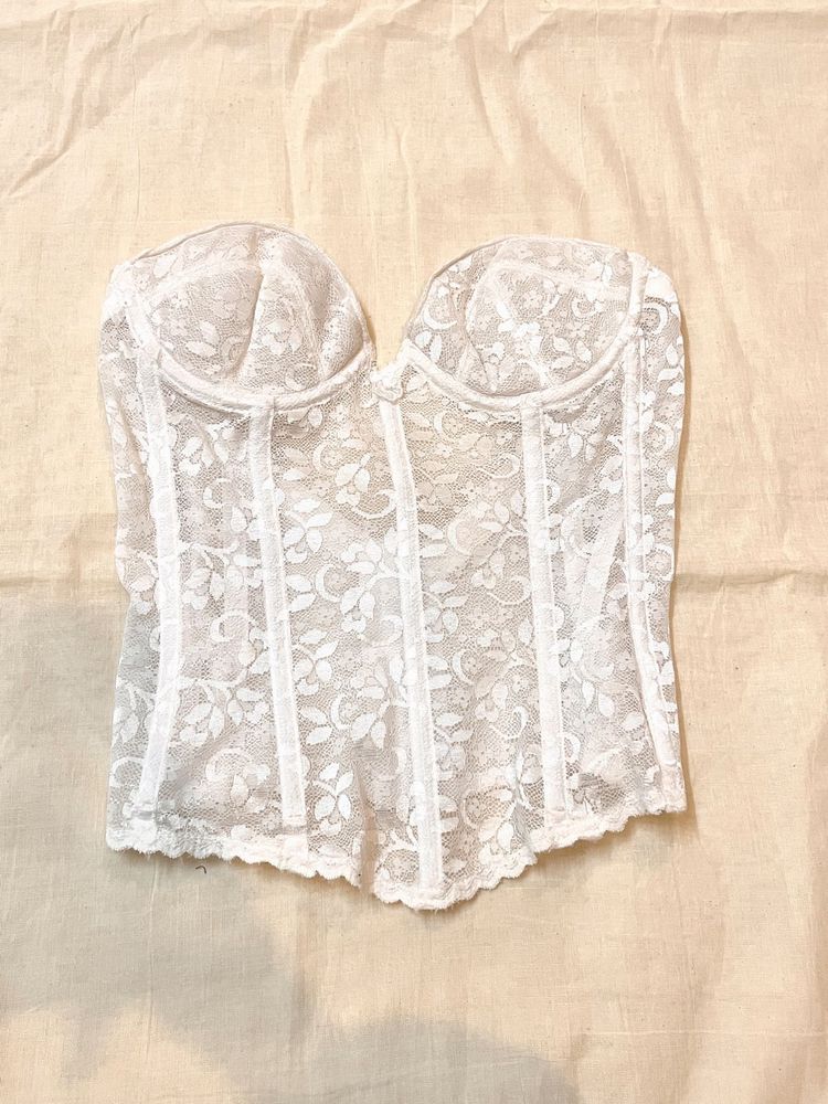 Lace Corset Top (32C)