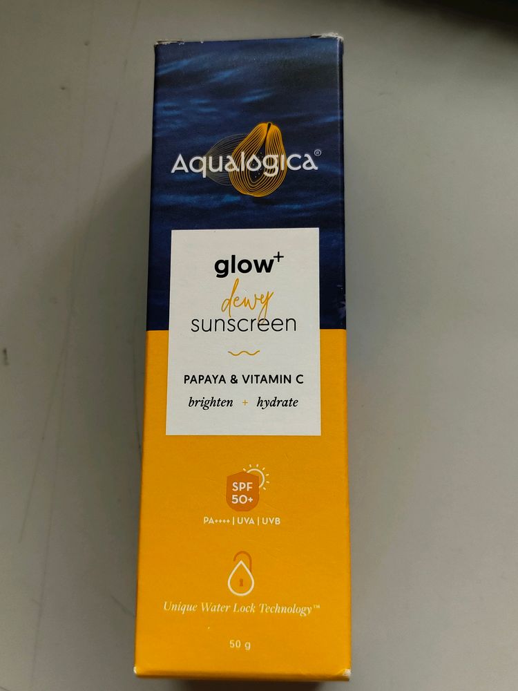 Aqualogica Glow+ Sunscreen Vitamin C