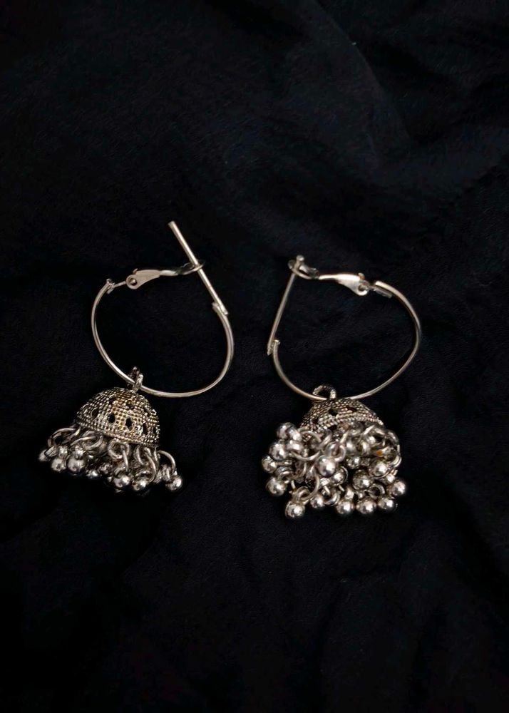 Jhumka Earrings (Hoop)