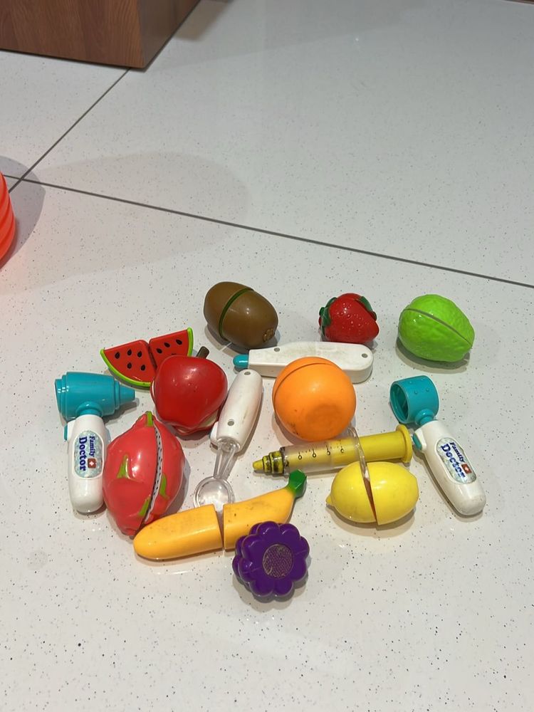 Fruit 🍇 Cuttings Mix Toy 🧸