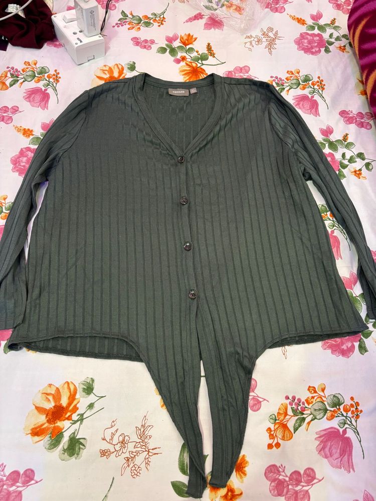 plant green Cardigan 🌷