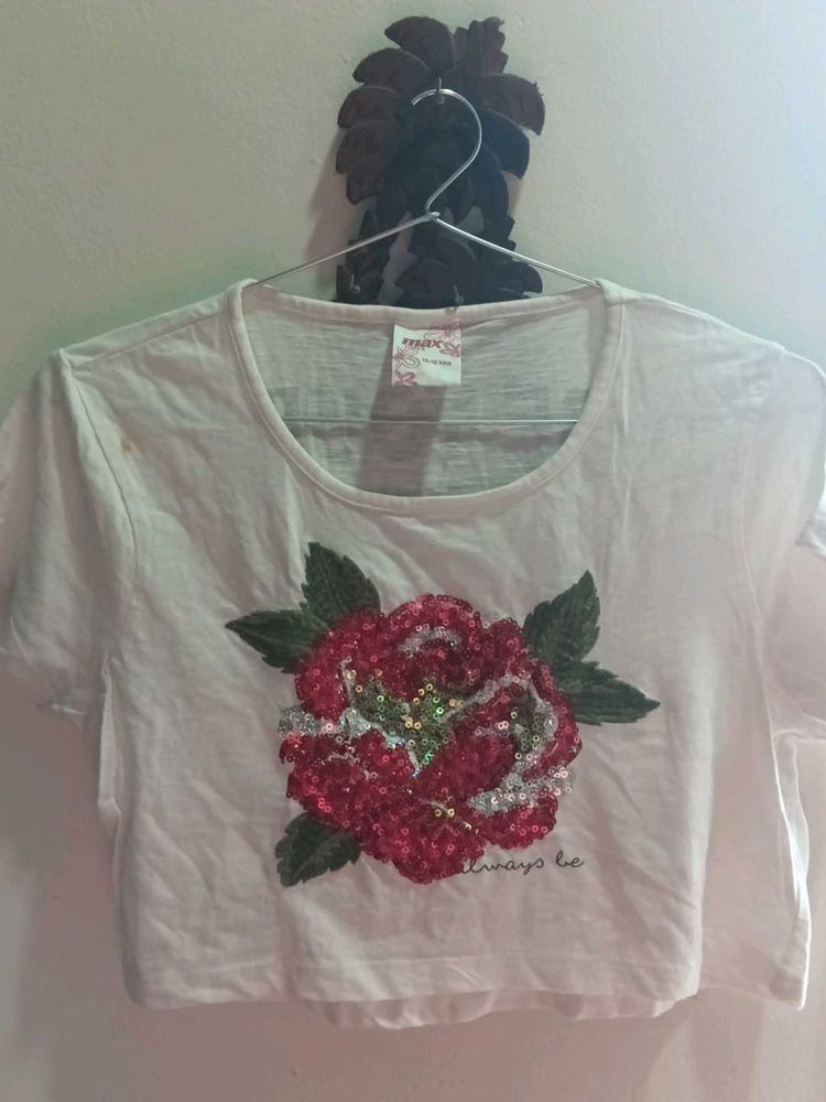 Floral Crop Top