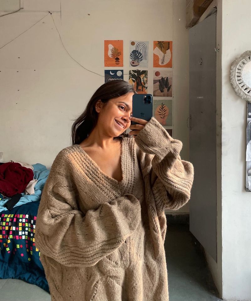 Cozy Oversized Knit Sweater