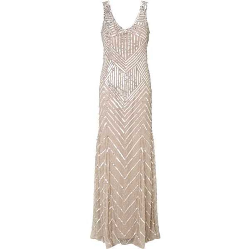 Sequence Long Dress Gala Prom Party Gown
