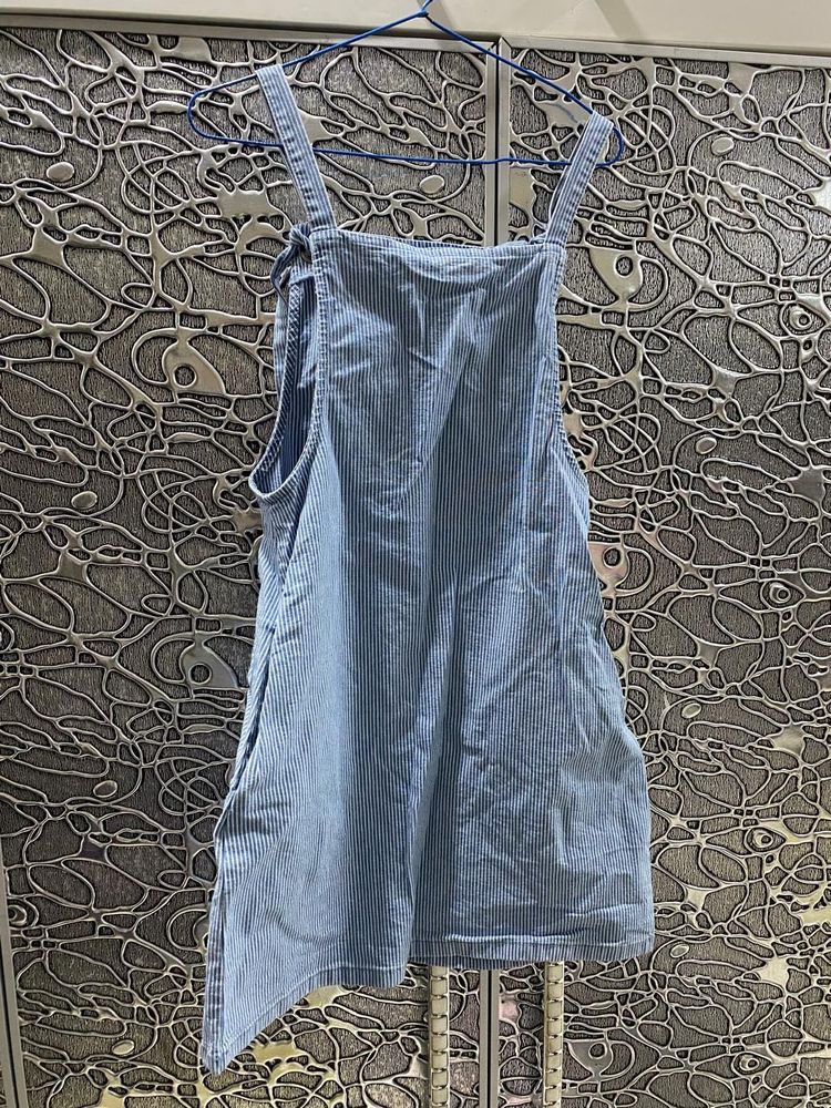 Denim Overall Dress