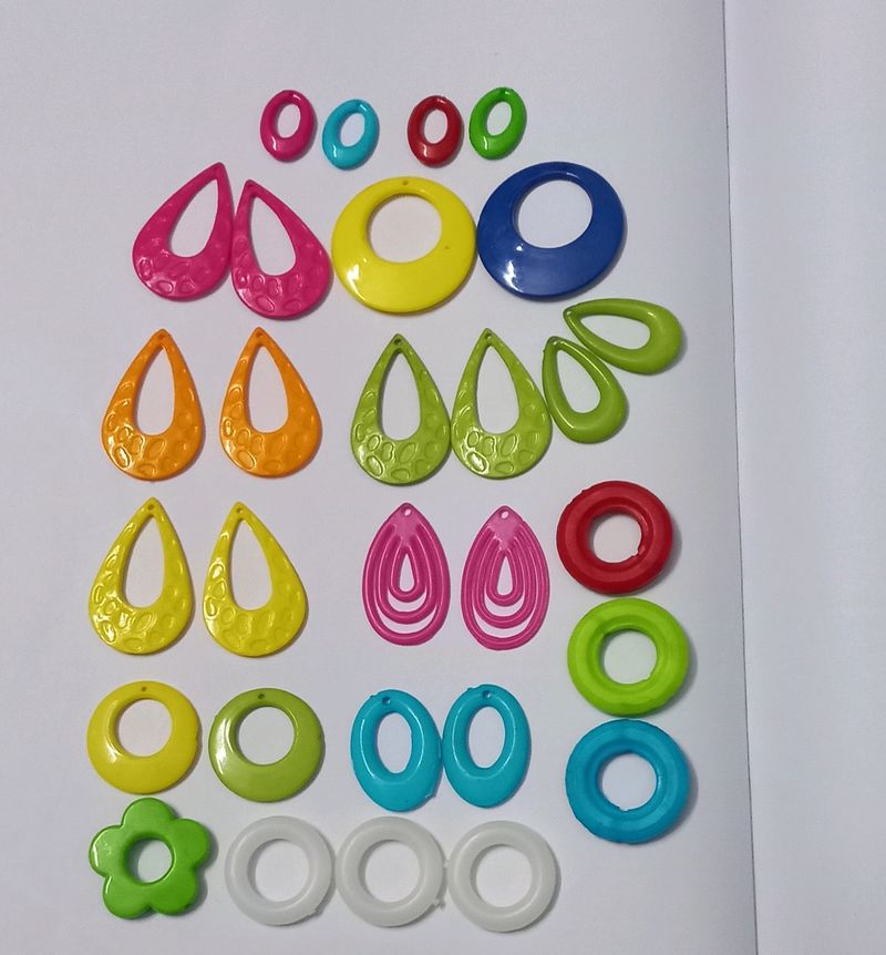 plastic earring base