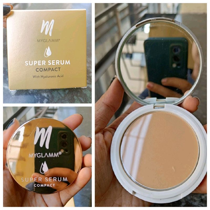 MyGlamm Compact🤩Shade 102W Beige ✅New ✅