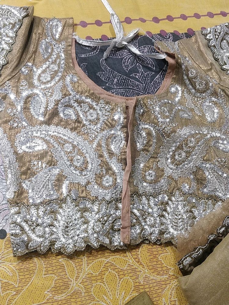 Stitched Blouse Designer Readymade Ghagara