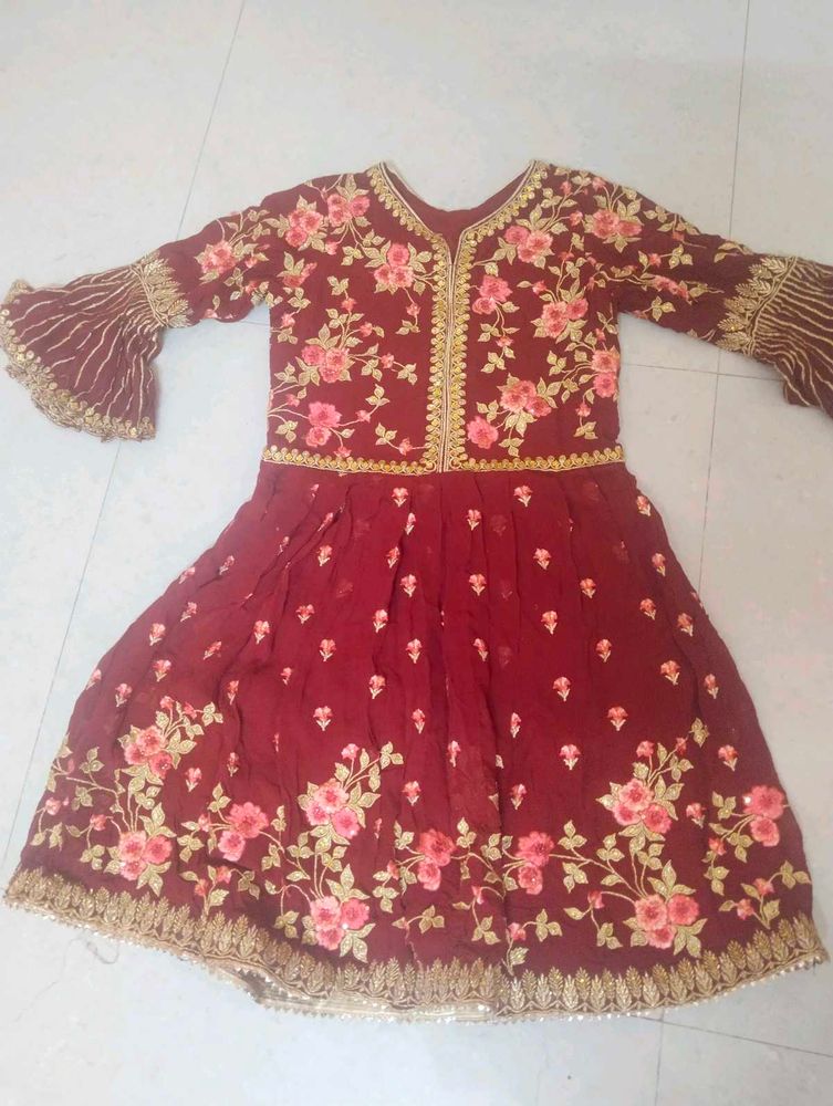 Gharara Suit (3 Pcs)