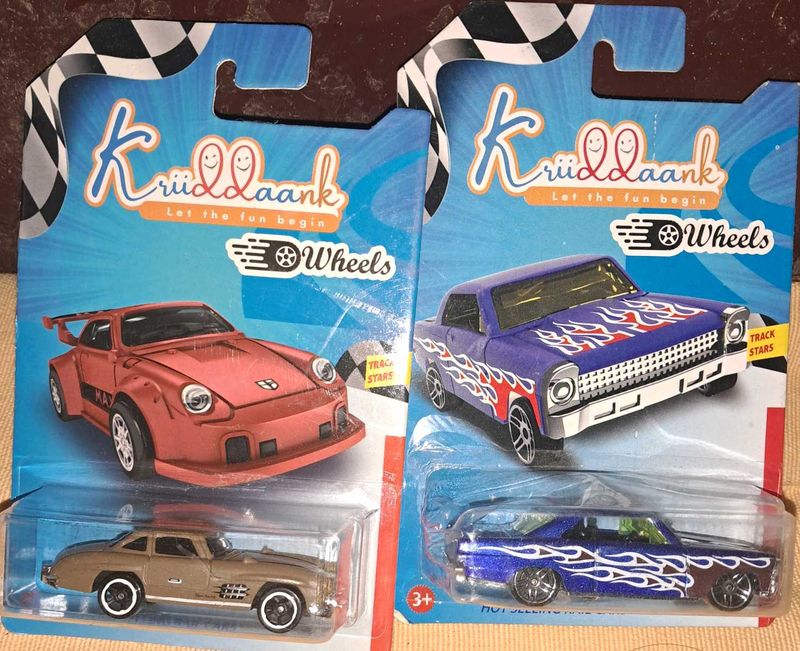 Kriiddaank Wheels - 2 Car Set