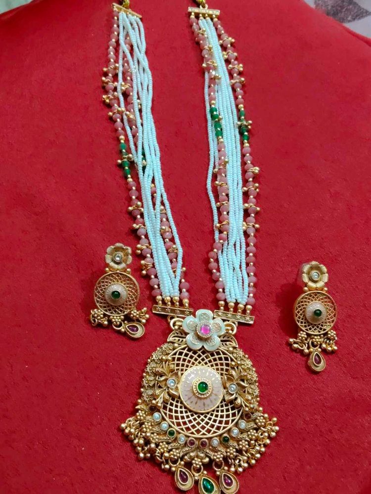 Beautiful Rajwadi Necklace