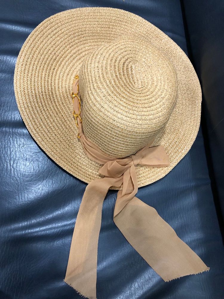 Elegant Straw Sun Hat