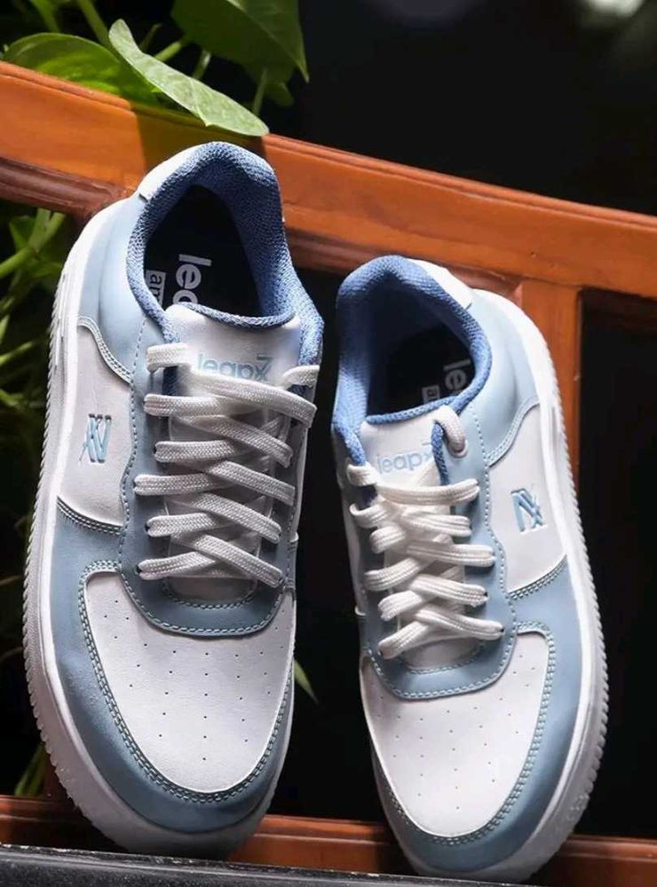 Blue &amp; White Shoes 👟👟
