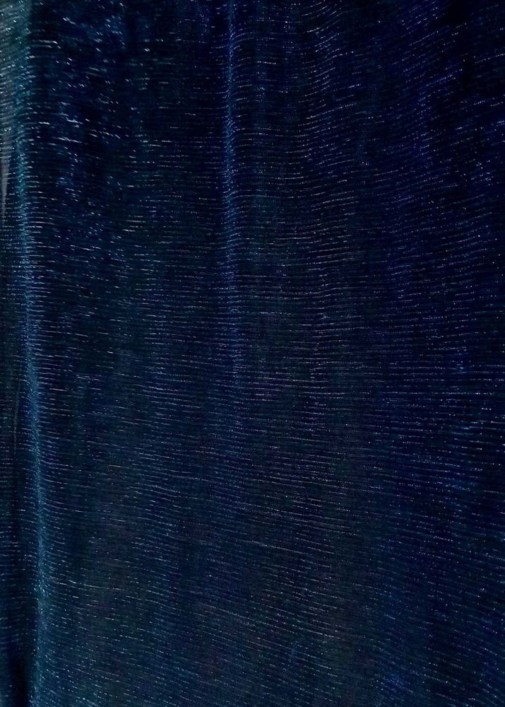 Navy Blue Sparkle Fabric