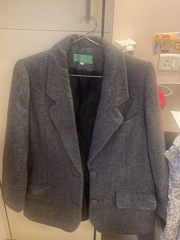 Grey Warm Blazer