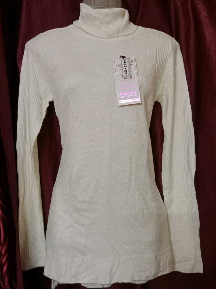 Wool Up&amp;down Kurta Style Suiter For Winter .