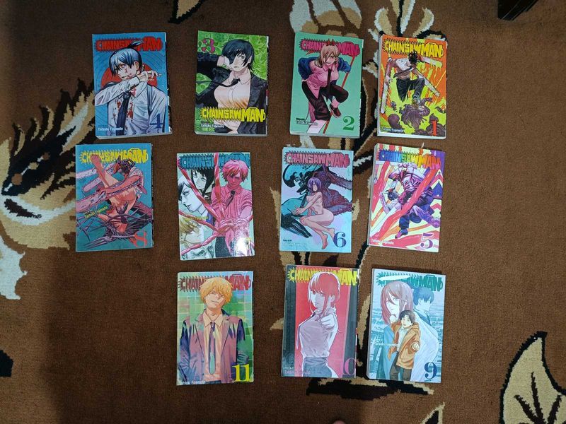Chainsaw Man Manga Set Of 11