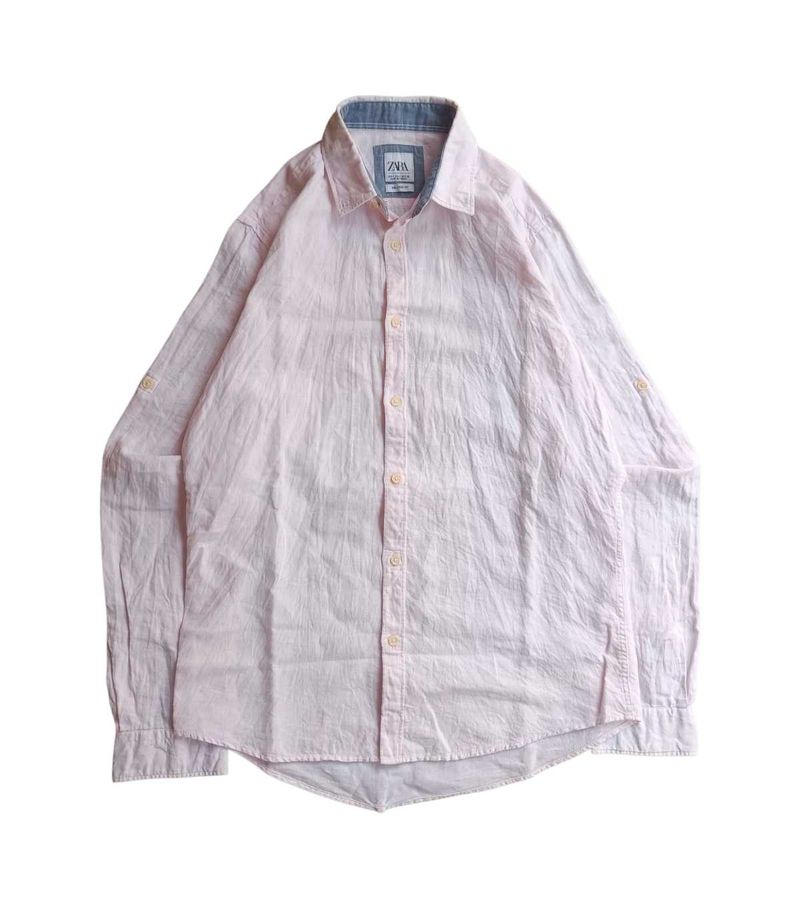 Zara Pink Casual Shirt