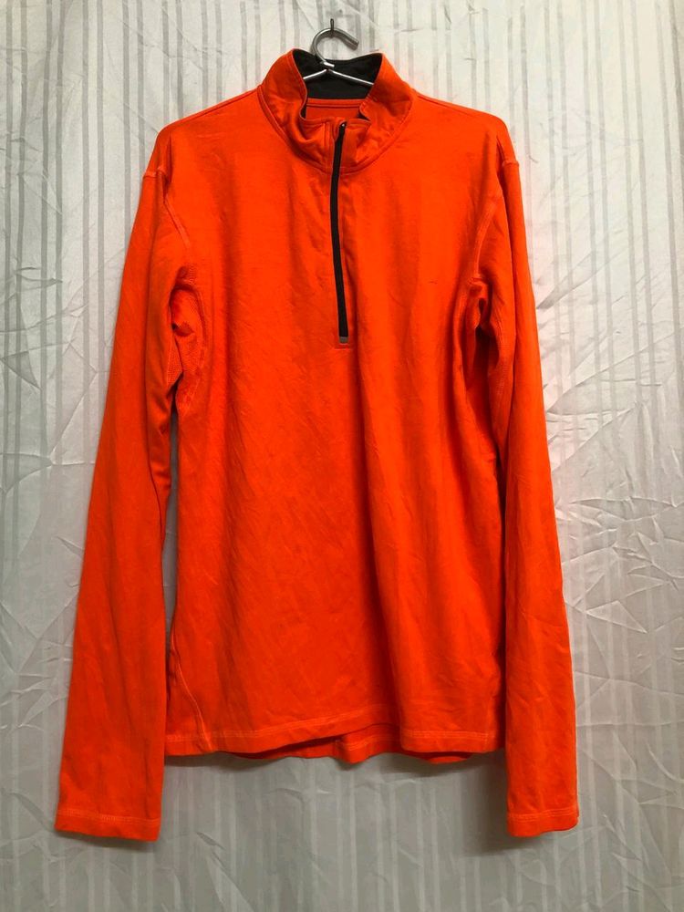 Champion Orange Long Sleeve T Shirt