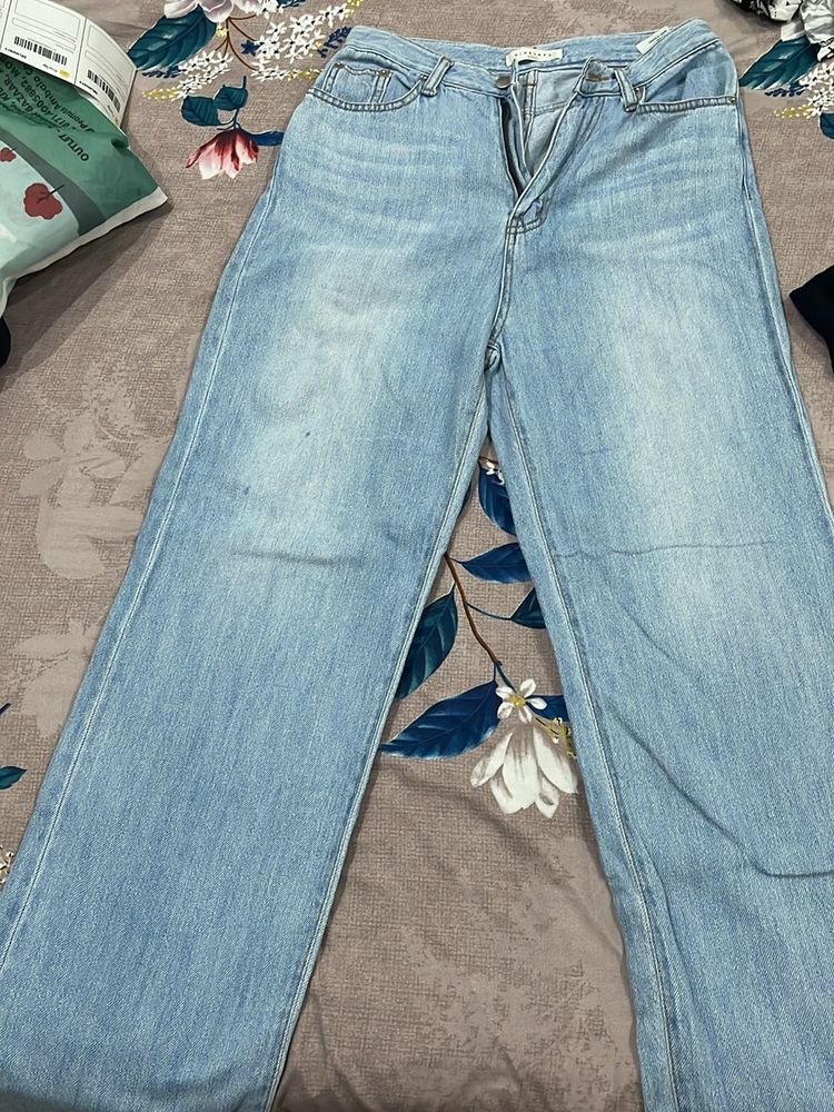 Ice Blue Wide Leg