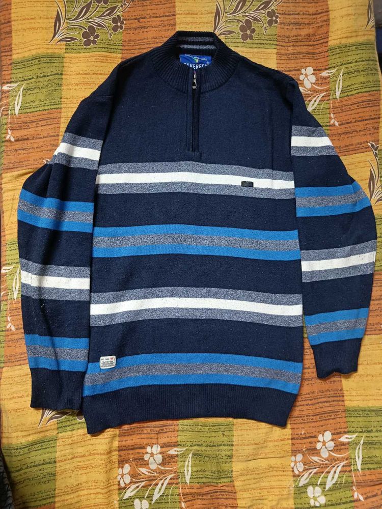 Striped Pullover Sweater