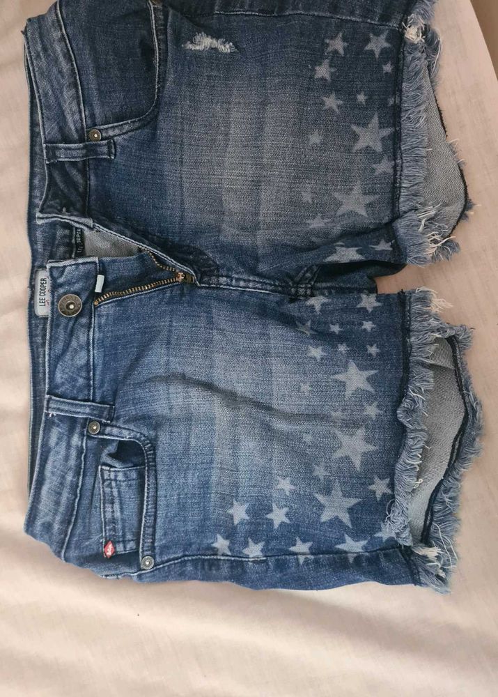 Lee Cooper Blue Denim Shorts