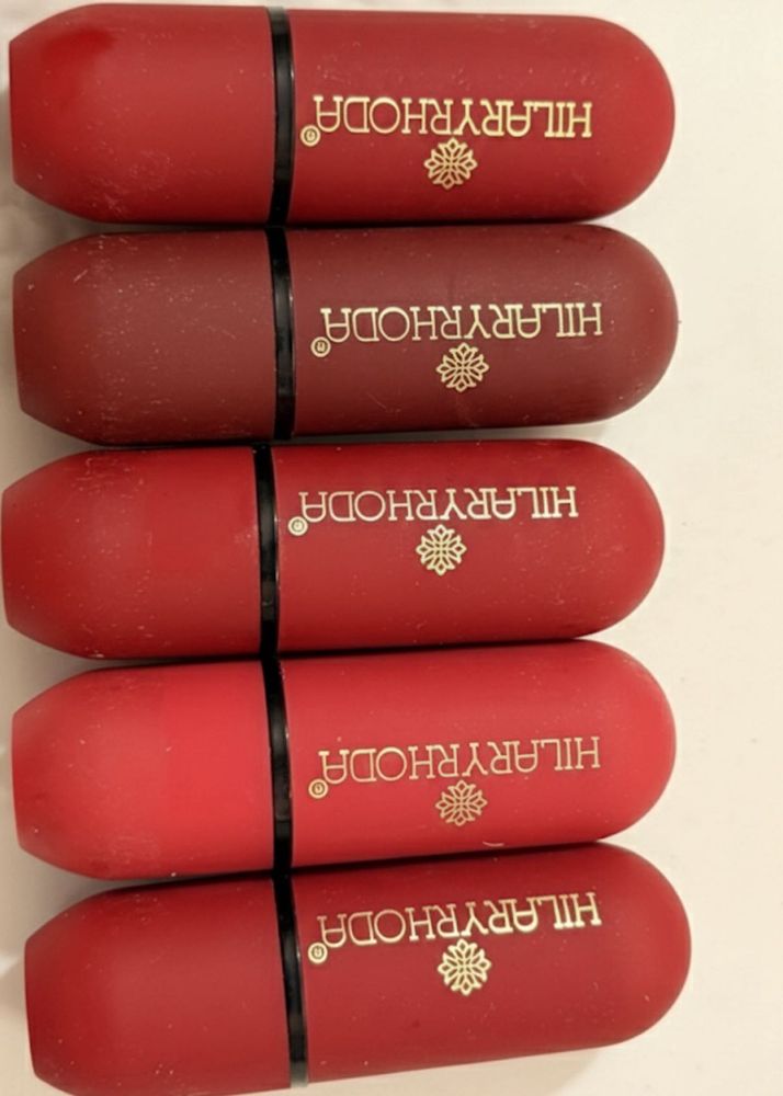 Lot of 5 Red Lipsticks